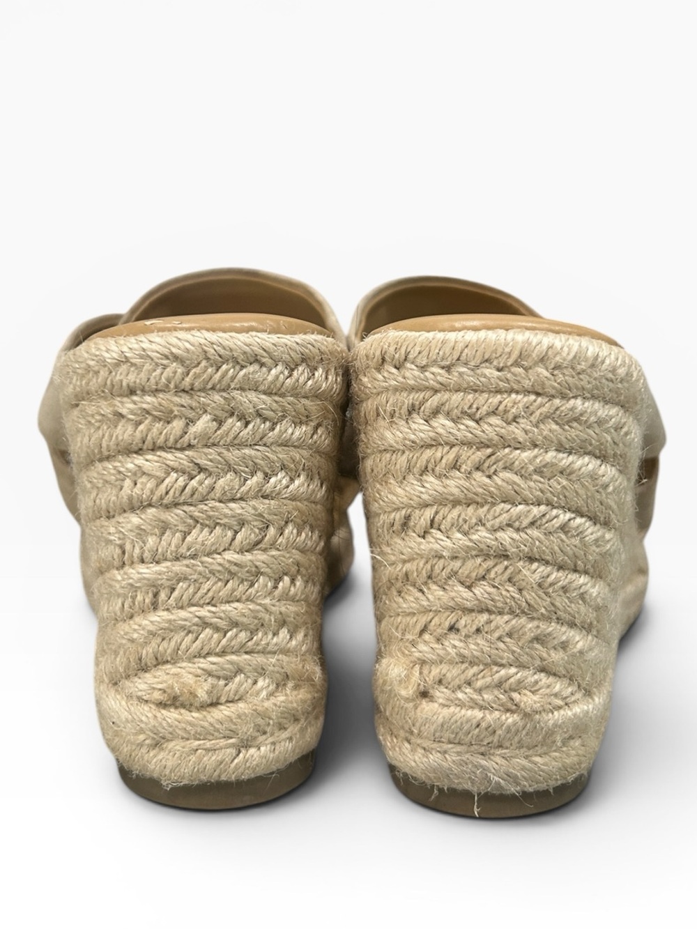 J. Crew Wide-strap Espadrille Mule Wedge Sandals Women’s Size 8 - Picture 5 of 10
